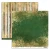Papier 30x30 - Art Journal Christmas 2 - Green gold UHK Gallery