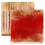 Papier 30x30 - Art Journal Christmas 2 - Red gold UHK Gallery