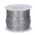 Sznurek metalizowany srebrny 0.8mm 100m