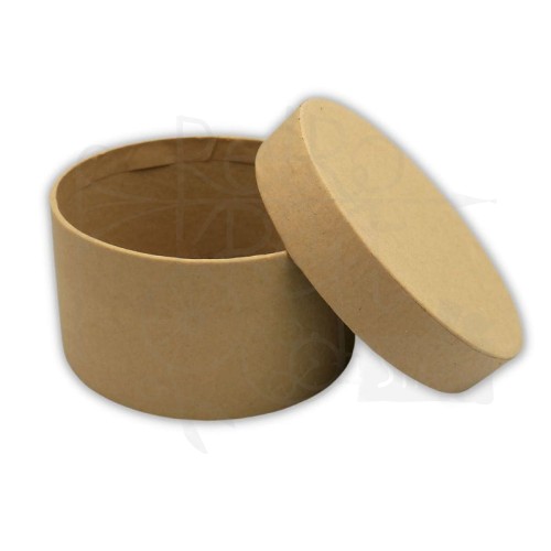 Pudełko okrągłe kartonowe kraft 6.5cm
