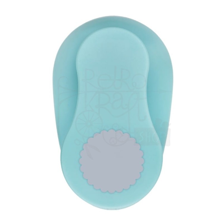 Dziurkacz ozdobny do papieru i pianki 5 cm koło z falbanką JCDP-120-003 dpCraft