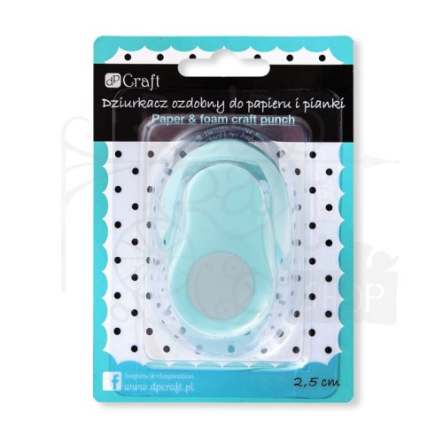 Dziurkacz ozdobny do papieru i pianki 2.5 cm koło JCDP-110-005 dpCraft