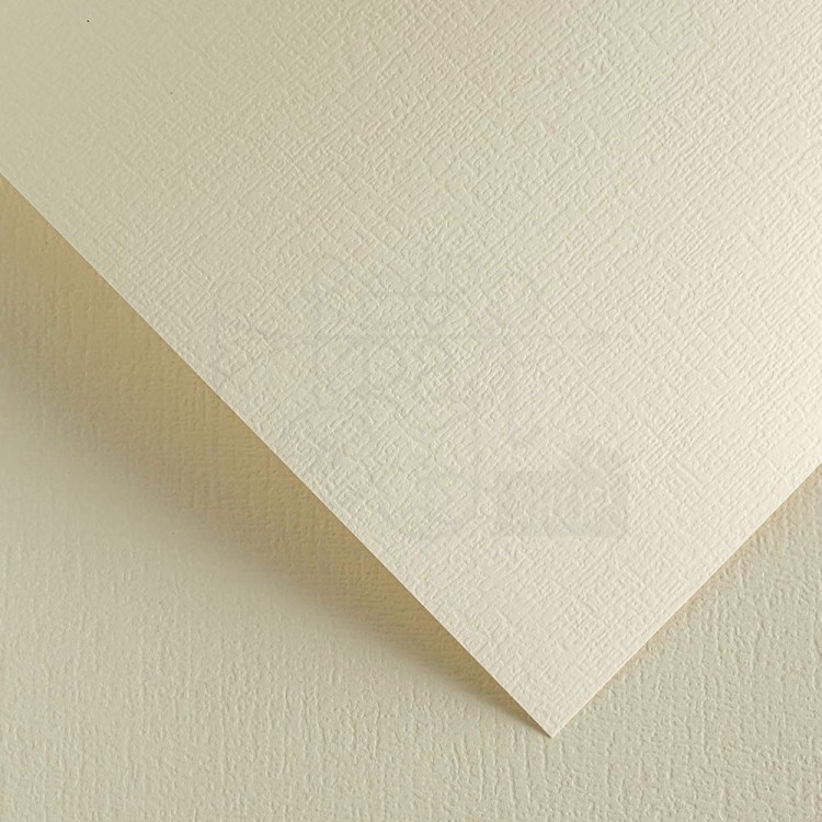 Arkusz papier ozdobny Struktura papieru czerpanego krem A4 230g Galeria Papieru