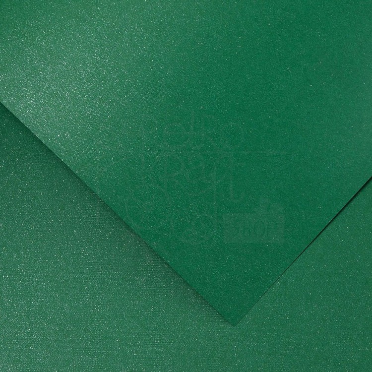 Arkusz papieru Karton ozdobny Mika Metalik zielony A4 240g Galeria Papieru