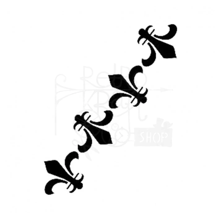 Szablon maska 6x20cm Lilijka K147 Cadence