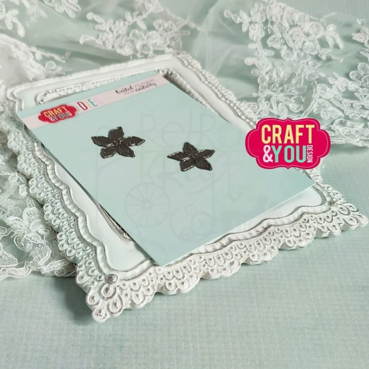 Wykrojnik Mini Poinsettia Mini poinsencja CW199 Craft&amp;You Design