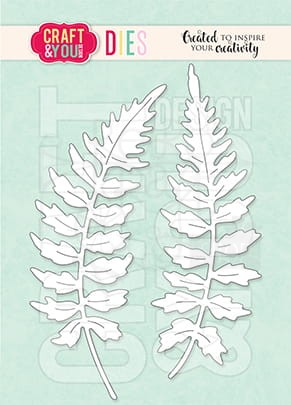 Wykrojnik Ferns Paprotki CW151 Craft&amp;You Design