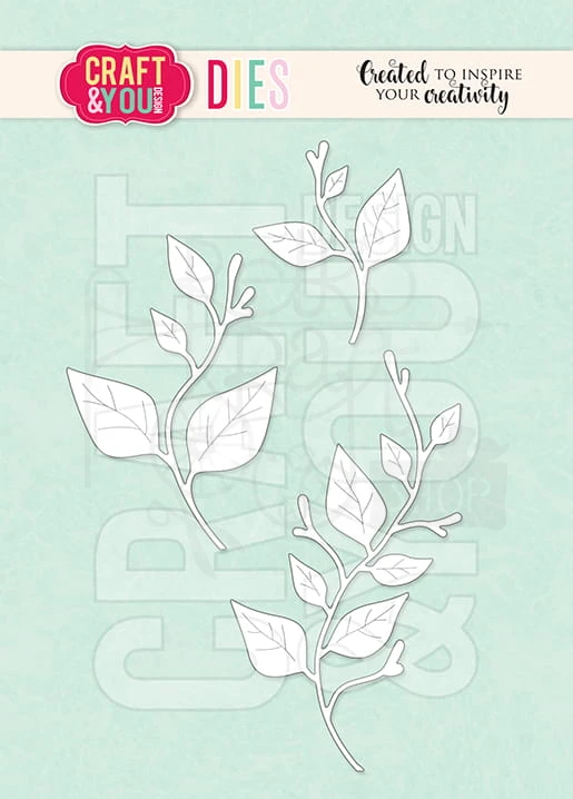 Wykrojnik Leaves set 1 Zestaw liści 1 CW144 Craft&amp;You Design