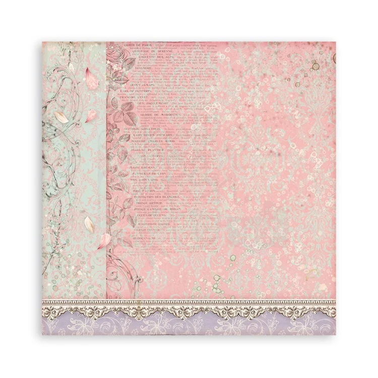Zestaw papierów 15x15 Rose Parfum SBBXS26 Stamperia