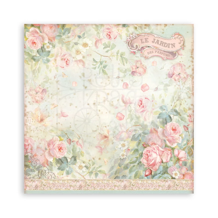 Zestaw papierów 15x15 Rose Parfum SBBXS26 Stamperia