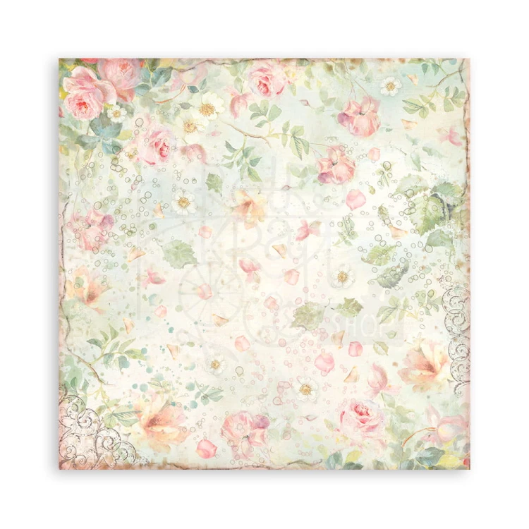 Zestaw papierów 15x15 Rose Parfum SBBXS26 Stamperia