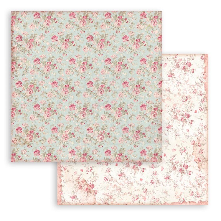 Zestaw papierów 20x20 Rose Parfum Tła SBBS74 Stamperia