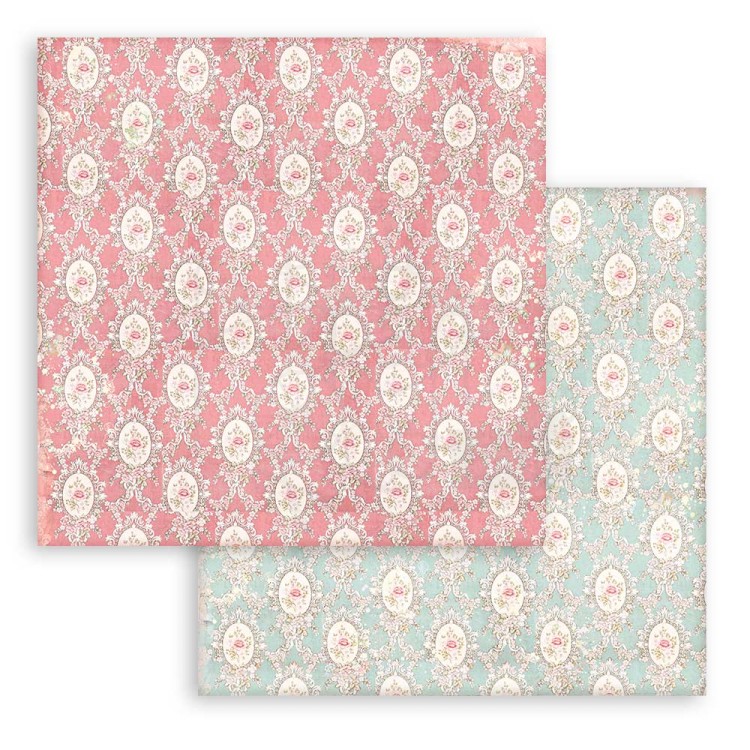 Zestaw papierów 20x20 Rose Parfum Tła SBBS74 Stamperia