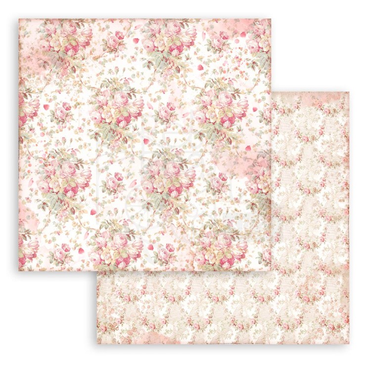 Zestaw papierów 20x20 Rose Parfum Tła SBBS74 Stamperia