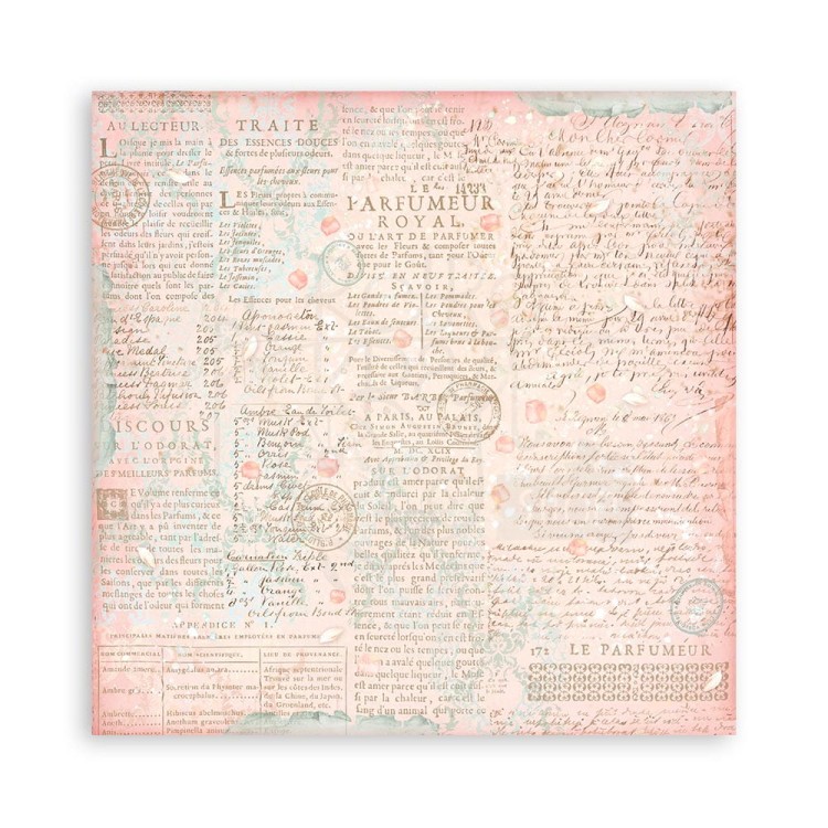 Zestaw papierów 20x20 Rose Parfum Tła SBBS74 Stamperia