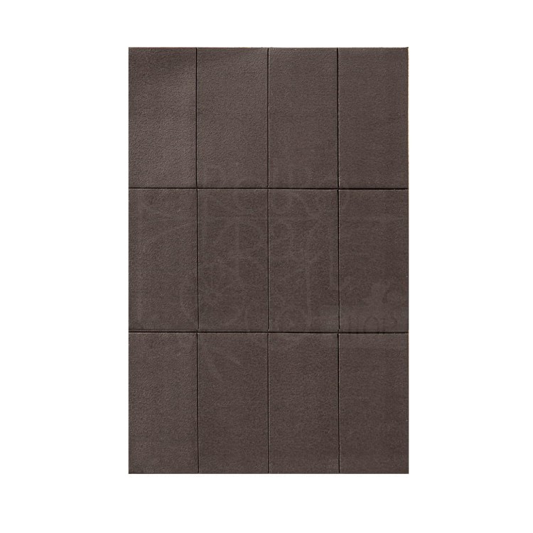 Naklejki prostokąty magnetyczne 1.27x2.5cm 12szt DPMG-002 dpCraft
