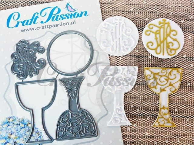 Komplet wykrojników kielich i hostia #3 CP-55 Craft Passion
