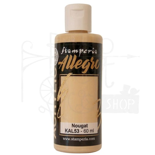 Farba akrylowa Allegro Nougat Nugatowy 60ml KAL53 Stamperia