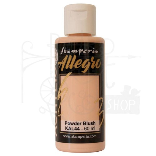 Farba akrylowa Allegro Powder blush Róż pudrowy 60ml KAL44 Stamperia
