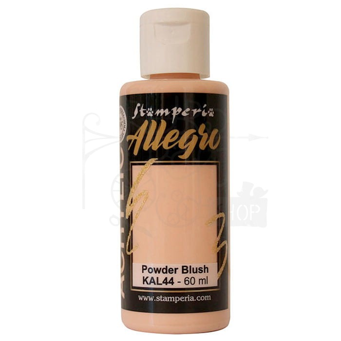 Farba akrylowa Allegro Powder blush Róż pudrowy 60ml KAL44 Stamperia
