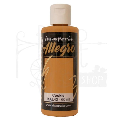 Farba akrylowa Allegro Cookie Ciasteczkowy 60ml KAL43 Stamperia