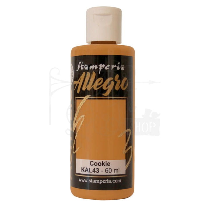 Farba akrylowa Allegro Cookie Ciasteczkowy 60ml KAL43 Stamperia