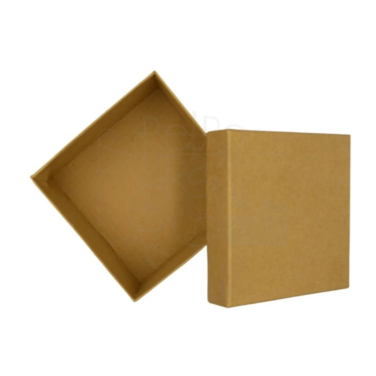 Pudełko kwadratowe kartonowe kraft 6.5cm
