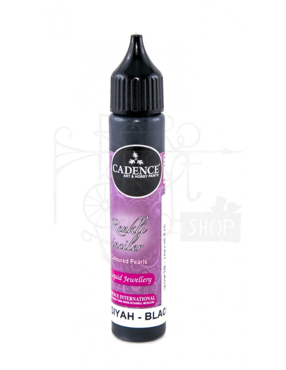 Perełki w płynie 25ml czarny MPM572 Cadence