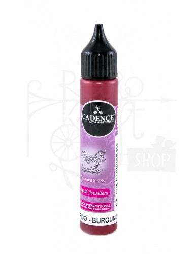 Perełki w płynie 25ml bordo MPM565 Cadence