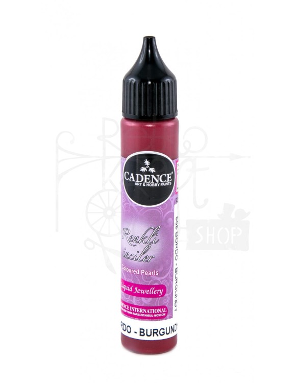 Perełki w płynie 25ml bordo MPM565 Cadence