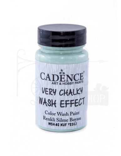 Farba kredowa Wash Effect pleśniowa zieleń 90ml WSH08 Cadence