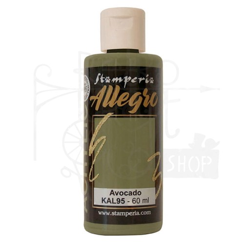 Farba akrylowa Allegro Avocado awokado KAL95 Stamperia