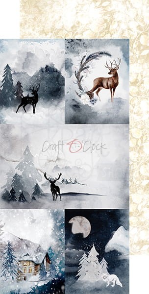 Zestaw dodatków Snowy Winterland CC-DOD-SW-MM12 Craft O'Clock
