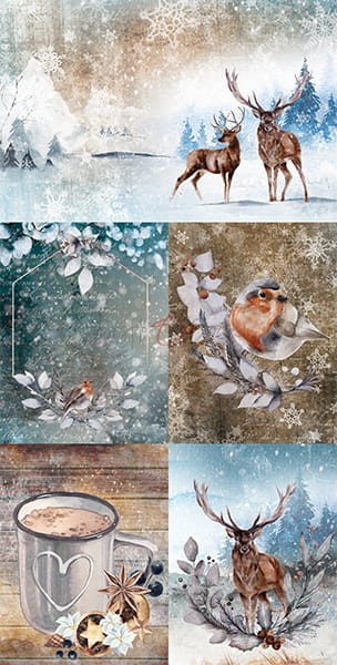 Zestaw dodatków Snowy Winterland CC-DOD-SW-MM12 Craft O'Clock