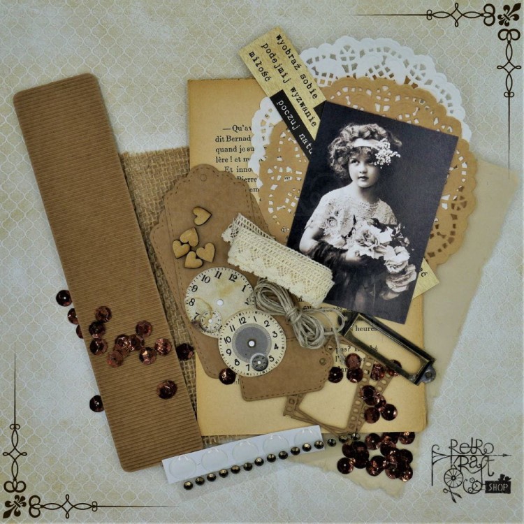 Retro kit – zestaw do art journalingu
