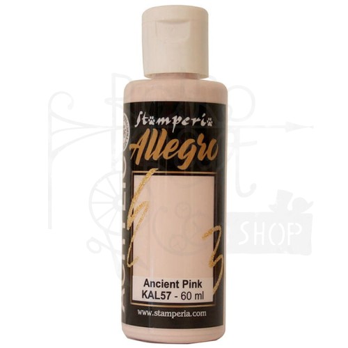 Farba akrylowa Allegro Ancient Pink Antyczny róż 60ml KAL57 Stamperia