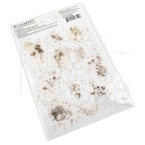 Rub-on transfer 15x20cm Blendables 01 2 arkusze VB37506 49 and Market
