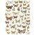 Rub-on transfer 15x20cm Butterflies 01 2 arkusze VB37520 49 and Market
