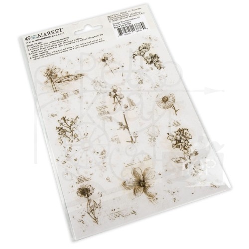 Rub-on transfer 15x20cm Blendables 02 2 arkusze VB37780 49 and Market