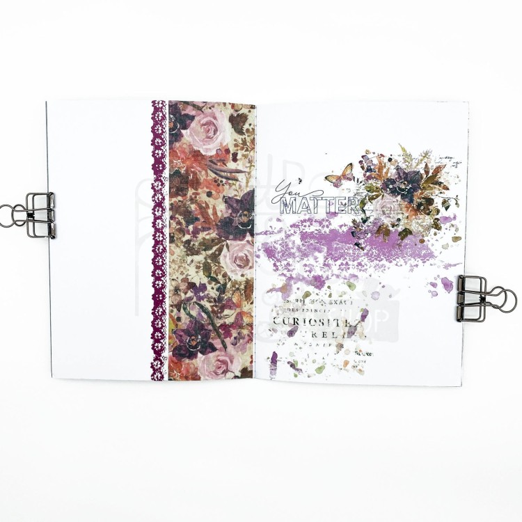 Rub-on transfer 15x20cm ARToptions Plum Grove 6 arkuszy APG38510 49 and Market