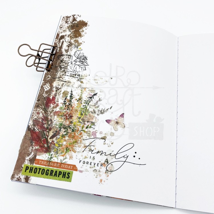Rub-on transfer 15x20cm ARToptions Plum Grove 6 arkuszy APG38510 49 and Market