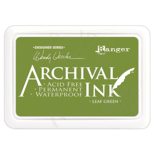 Tusz Wendy Vecchi Archival Ink Pad Leaf Green AID41436 Ranger