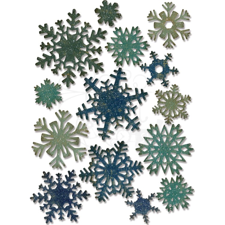 Wykrojnik płatki śniegu - Mini Paper Snowflakes by Tim Holtz - Thinlits 661599 Tim Holtz