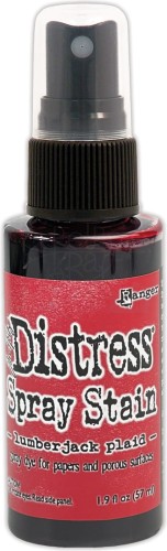 Mgiełka Spray Distress Stain Lumberjack Plaid TSS82408 Ranger