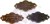 Ozdoba metalowa Mechanicals Metal Embellishments Old Plates II 967703 Prima