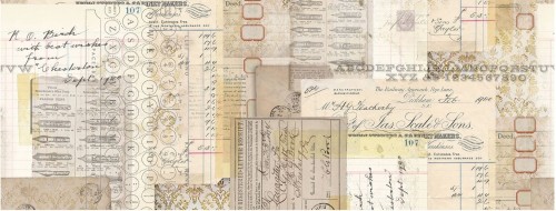 Idea-Ology Collage Paper Typography 15cmx5.5m TH93952 Tim Holtz