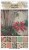 Ozdoby papierowe Worn Wallpaper Scraps Christmas 39el TH94182 Tim Holtz