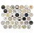 Ozdoby papierowe Idea-Ology Gauge Dials 39szt TH94225 Tim Holtz