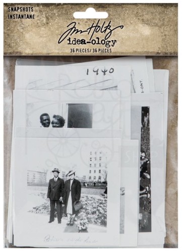 Ozdoby papierowe Idea-Ology Snapshots 36szt TH94234 Tim Holtz