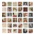 Ozdoby papierowe Idea-Ology Collage Tiles Christmas 72szt TH94279 Tim Holtz
